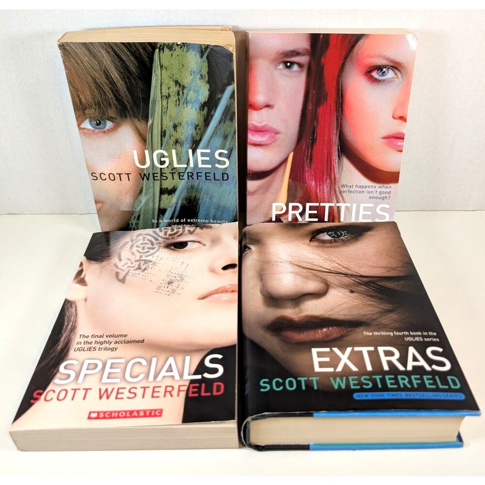 Complete Set UGLIES Book Series Scott Westerfeld Specials~Pretties~Extras